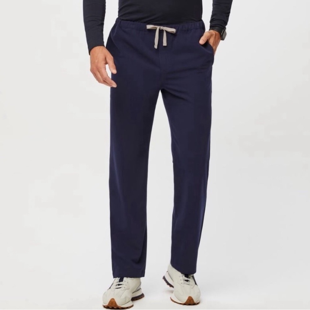FIGS Men’s Pisco Basic Scrub Pants Navy Sz L Regular